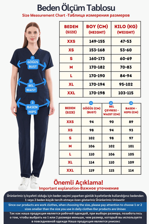 Classic - Avcı Yeşili Kadın Likralı Üniforma Takımı - Class Üniforma hemşire formaları, medikal önlükler