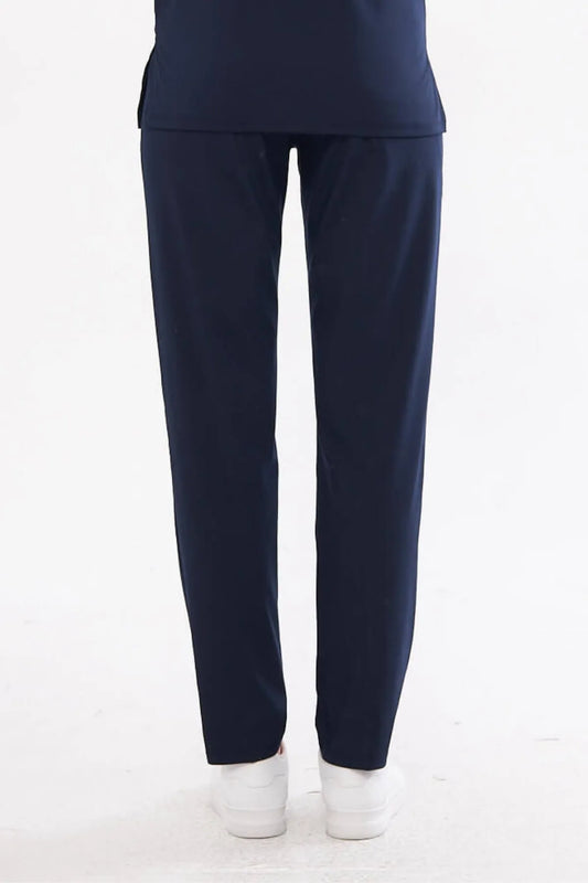 Classic - Lacivert Kadın Pantolon – Likralı Tek Alt