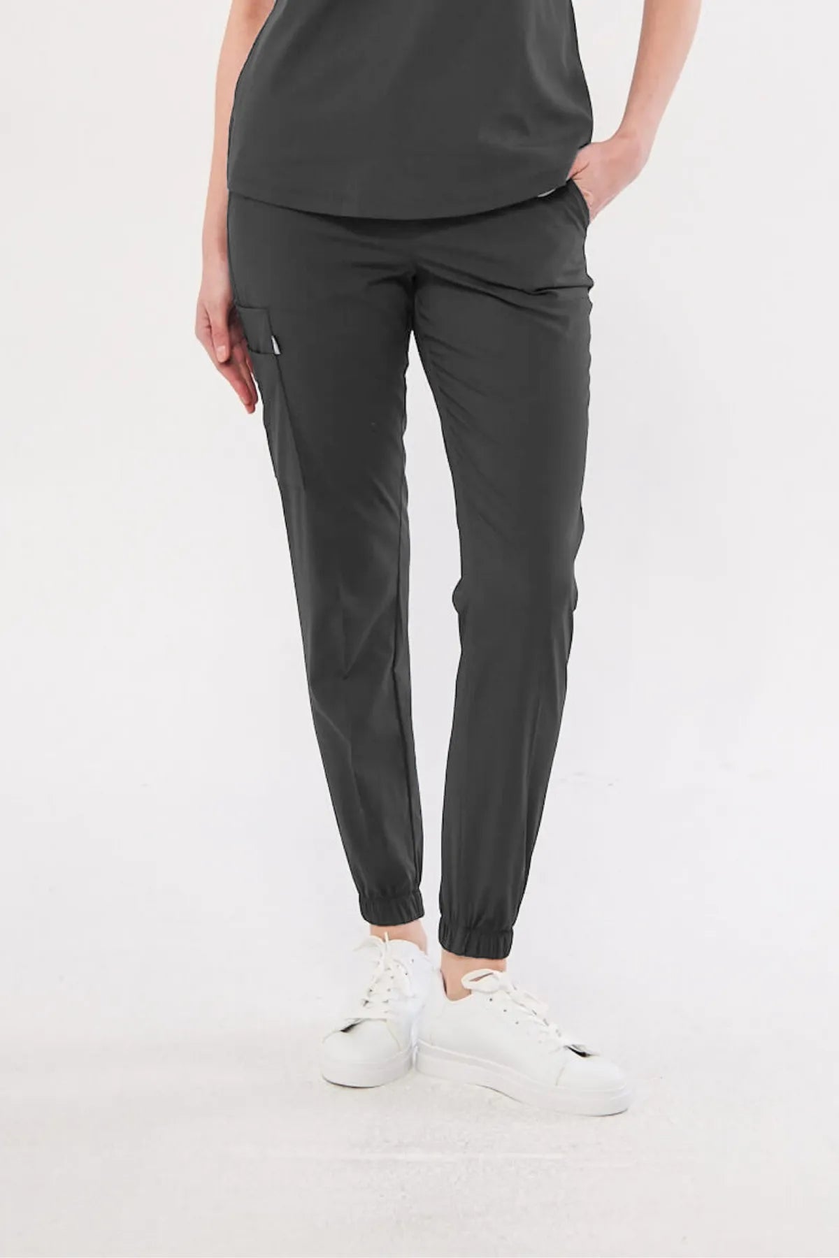 N O V A | Füme Kadın Pantolon –  Likralı Tek Alt