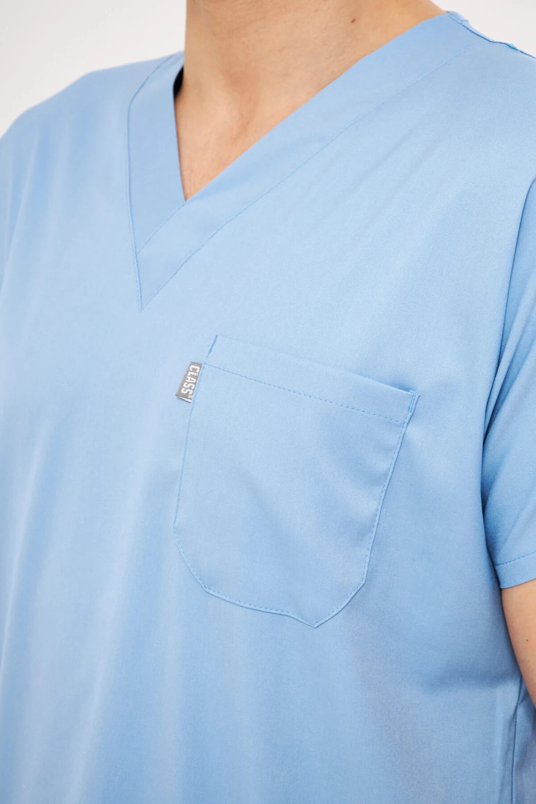 Classic - Bebe Mavisi Erkek Likralı Üniforma Takımı