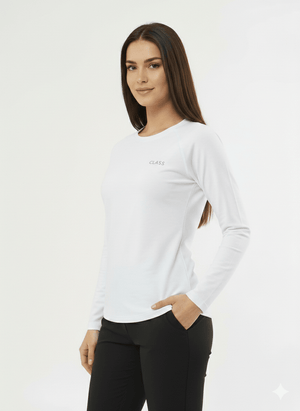 Kadın Body (Underscrubs) - Beyaz - Class Üniforma hemşire formaları, medikal önlükler