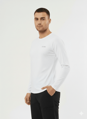 Erkek Body (Underscrubs) - Beyaz - Class Üniforma hemşire formaları, medikal önlükler