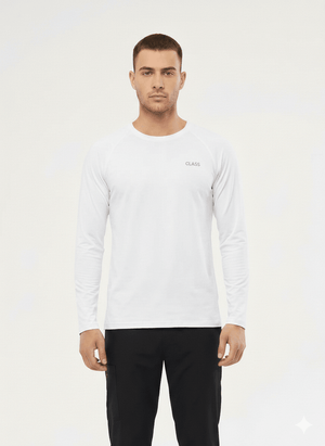 Erkek Body (Underscrubs) - Beyaz - Class Üniforma hemşire formaları, medikal önlükler