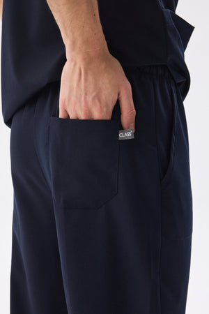 Classic - Lacivert Erkek Pantolon – Likralı Tek Alt - Class Üniforma hemşire formaları, medikal önlükler