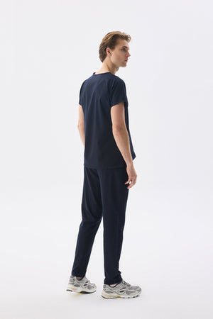 Classic - Lacivert Erkek Likralı Üniforma Takımı - Class Üniforma hemşire formaları, medikal önlükler