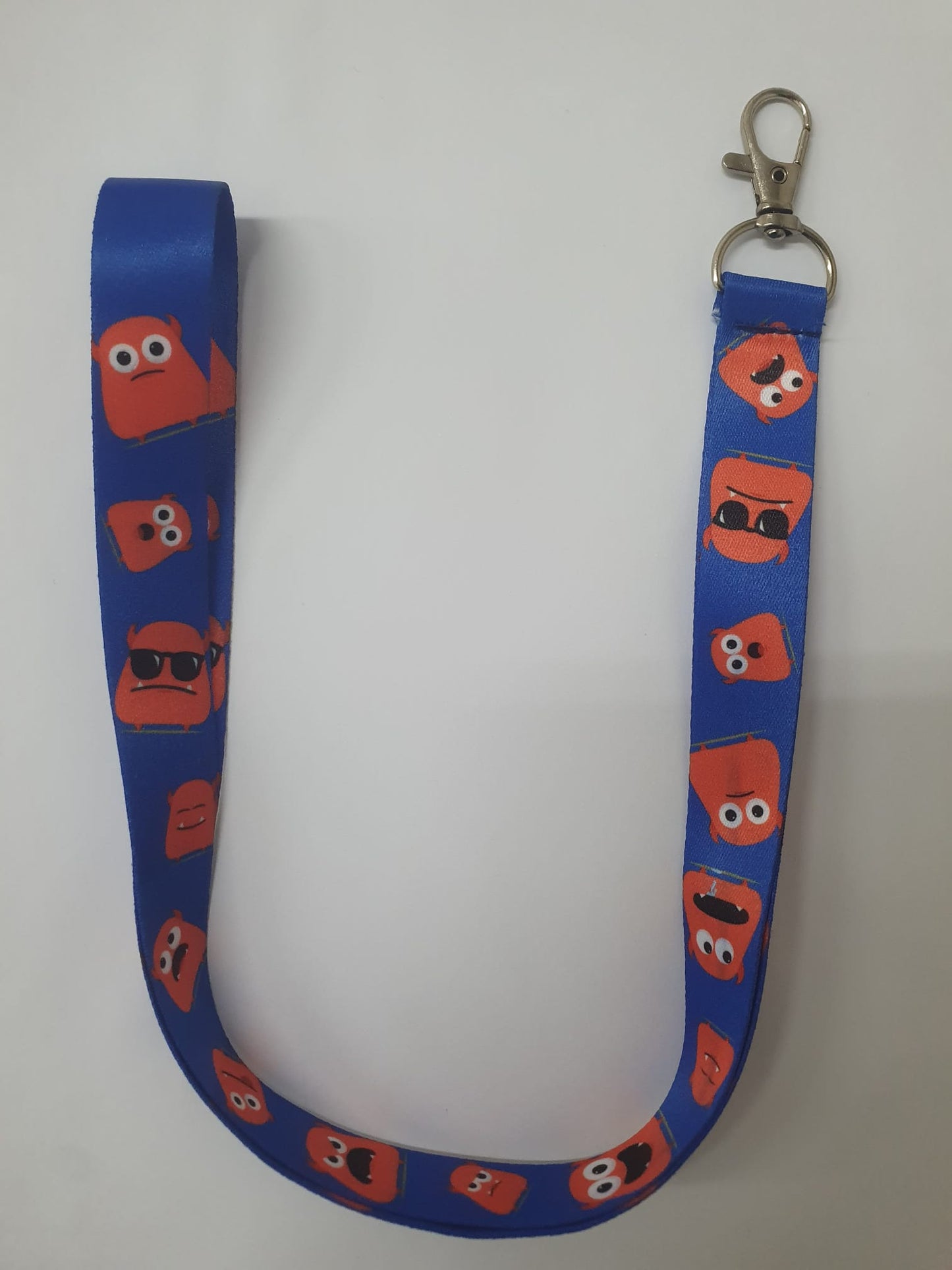 Boyun İpi Kartlığı | Mavi Kırmızı Renkli Desenli Sağlık ve Kurumsal Kullanım