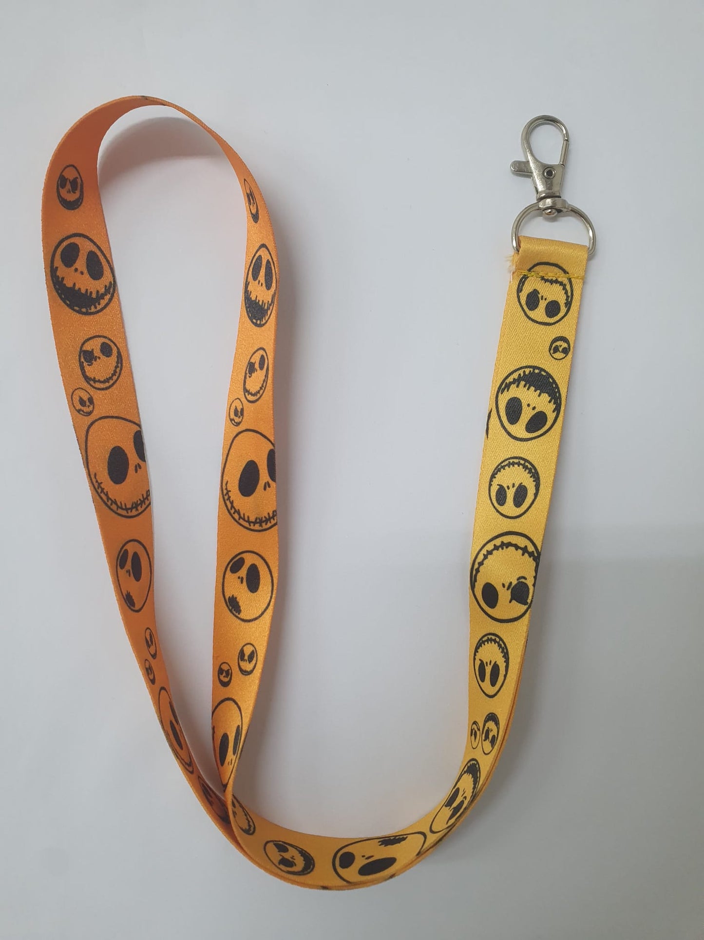 Boyun İpi Kartlığı | Sarı Turuncu Renkli Desenli Sağlık ve Kurumsal Kullanım