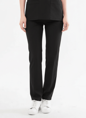 Classic - Siyah Kadın Pantolon – Likralı Tek Alt - Class Üniforma hemşire formaları, medikal önlükler