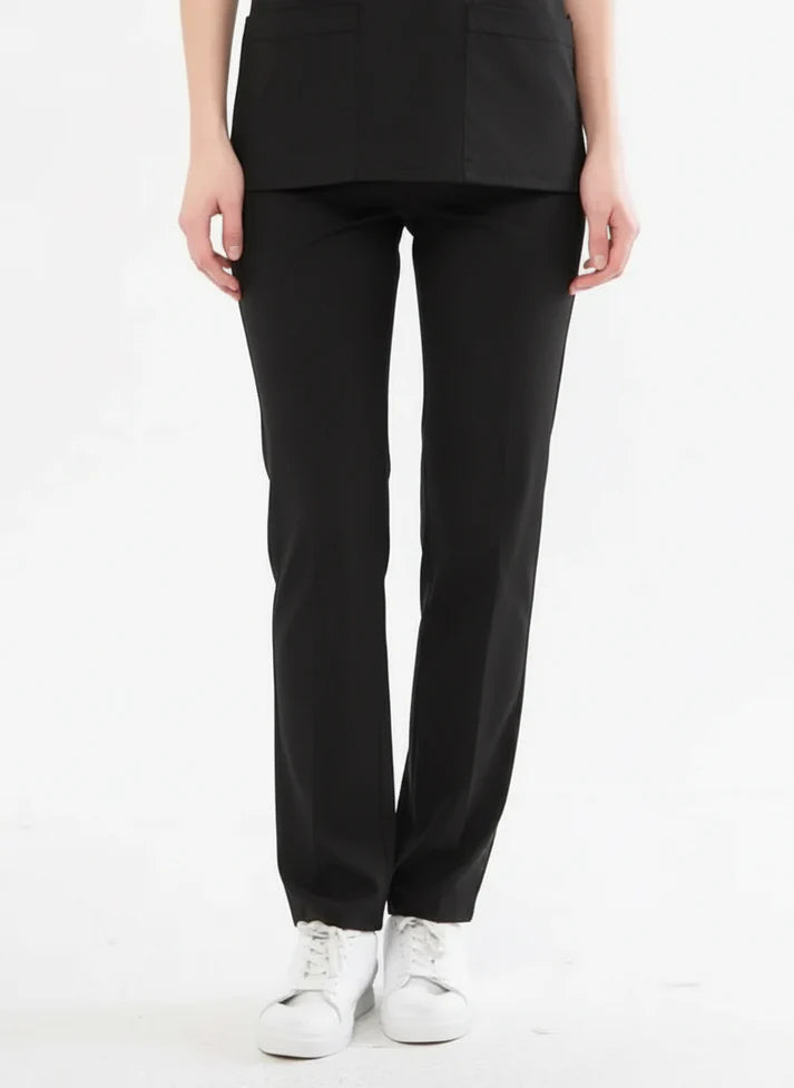 Outlet Classic | Siyah Unisex Likralı Pantolon