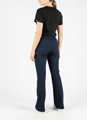 Kadın Lacivert Likralı İspanyol Pantolon - Class Üniforma hemşire formaları, medikal önlükler