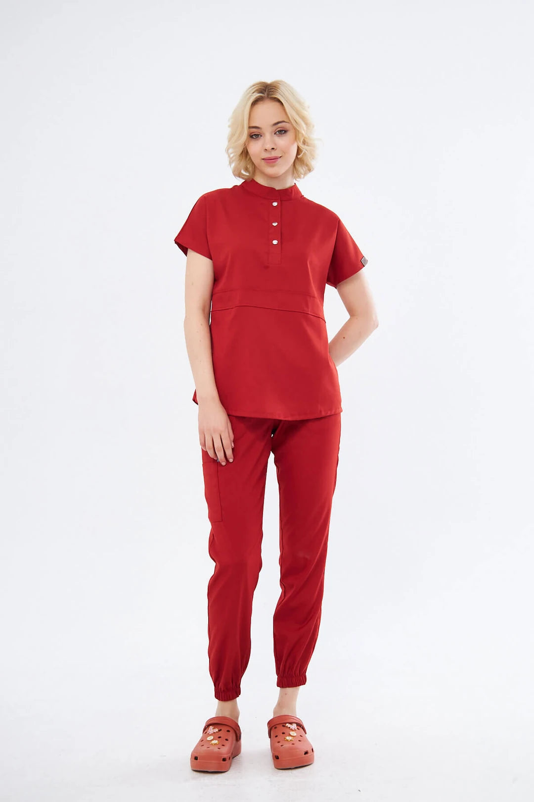 N O V A | Kiremit Premium Likralı Üniforma Takımı