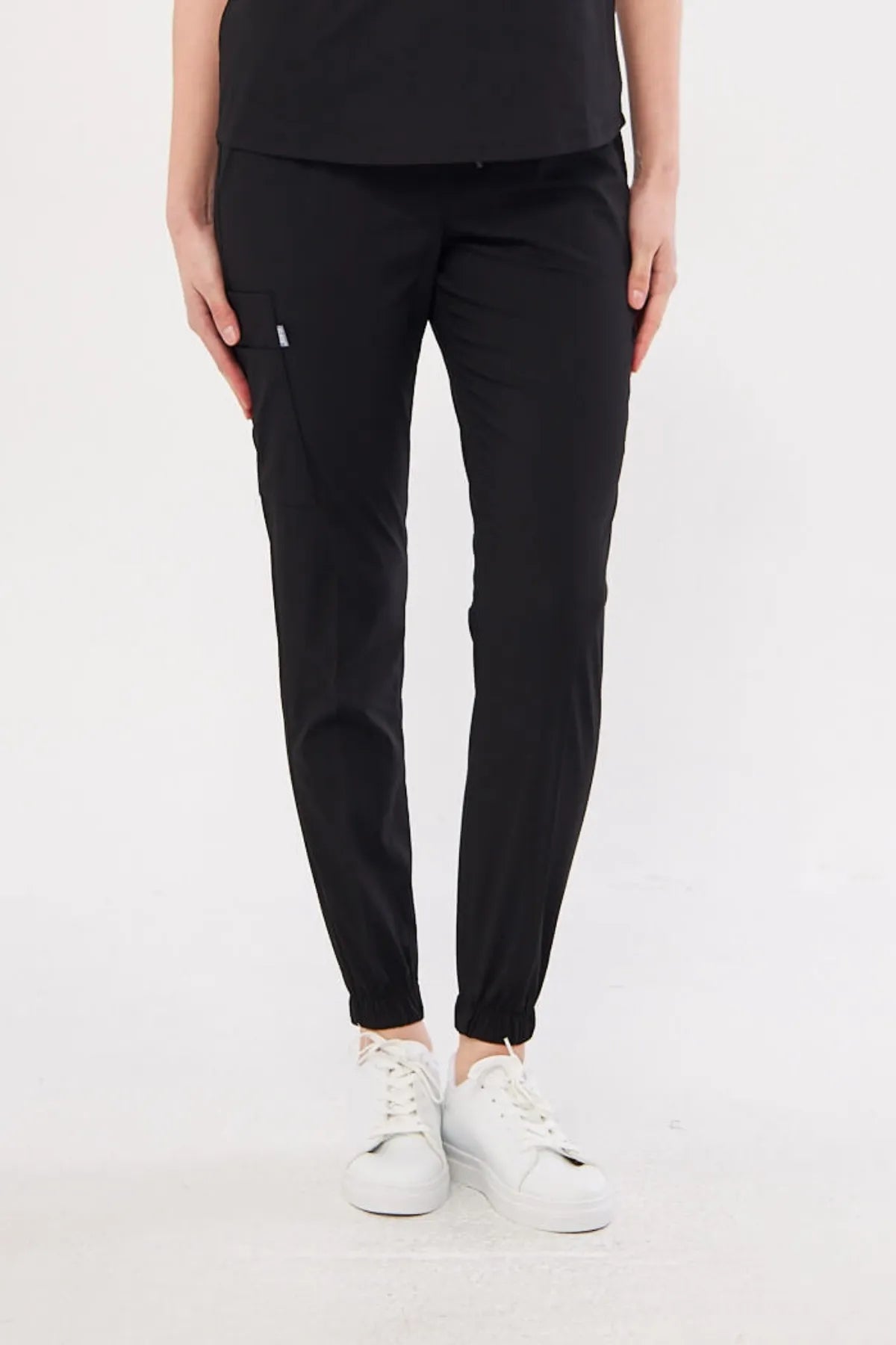 N O V A | Siyah Kadın Pantolon –  Likralı Tek Alt