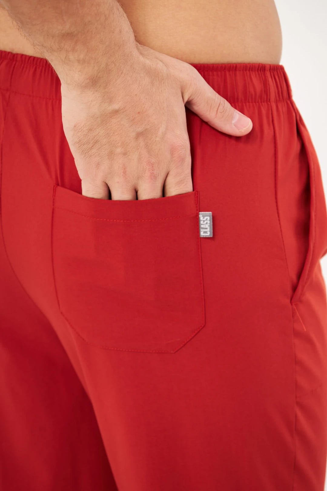 Classic - Kiremit Erkek Likralı Üniforma Takımı - Class Üniforma hemşire formaları, medikal önlükler