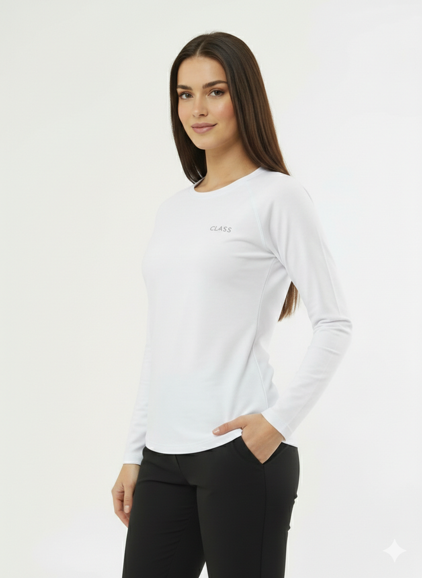 Kadın Body (Underscrubs)- Beyaz