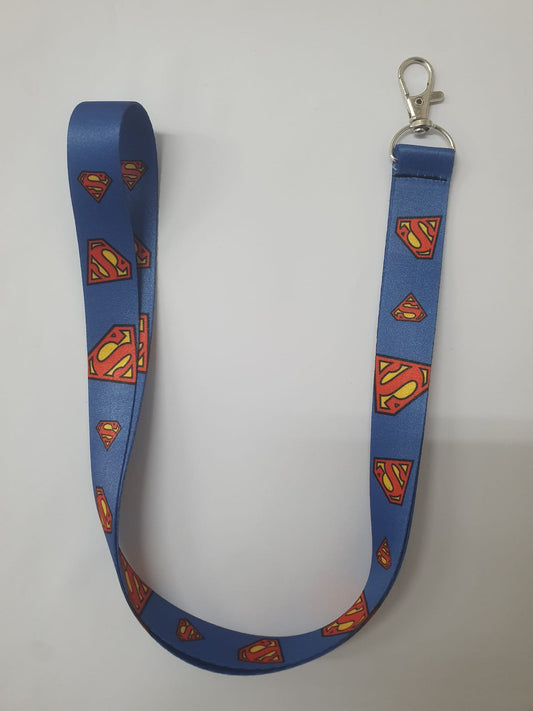 Boyun İpi Kartlığı | Superman Renkli Desenli Sağlık ve Kurumsal Kullanım