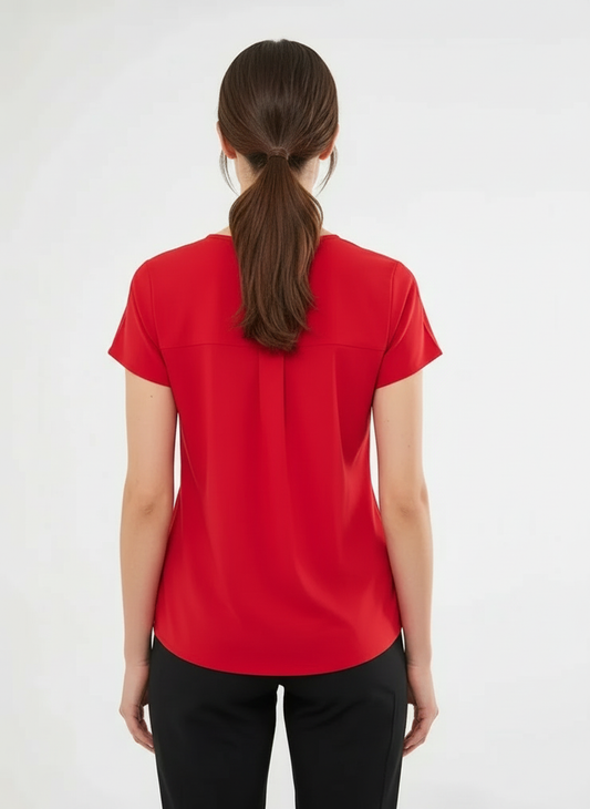 N O V A | Kırmızı Siyah Premium Likralı Üniforma Takımı