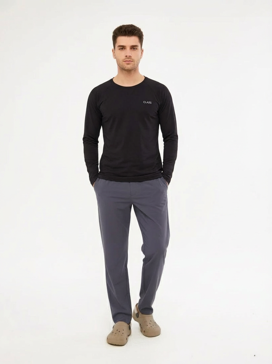 Erkek Body (Underscrubs) - Siyah