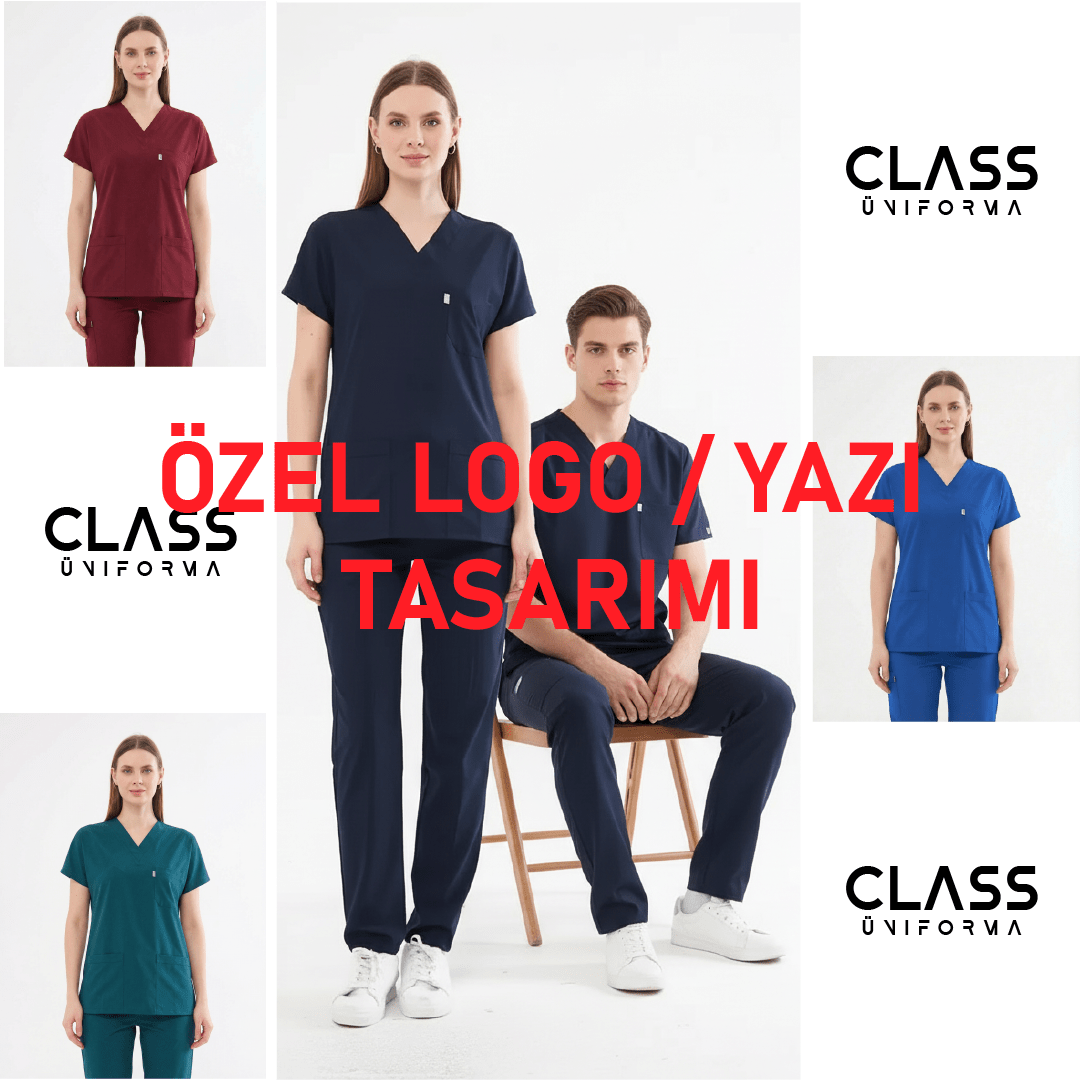 Üniformalar İçin Özel Yazı Uygulaması Minumum 2 Adet - Class Üniforma